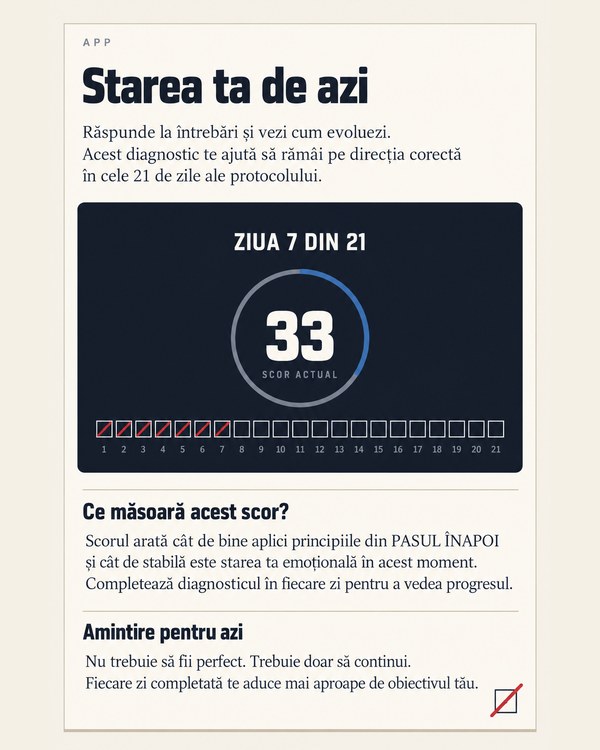 Diagnosticul Rupturii, în telefon